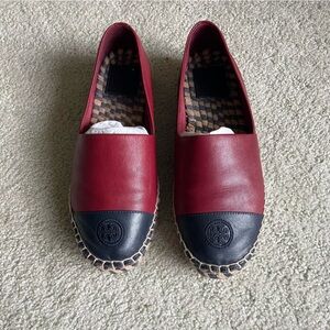 Tory Burch Color Block Platform Espadrilles